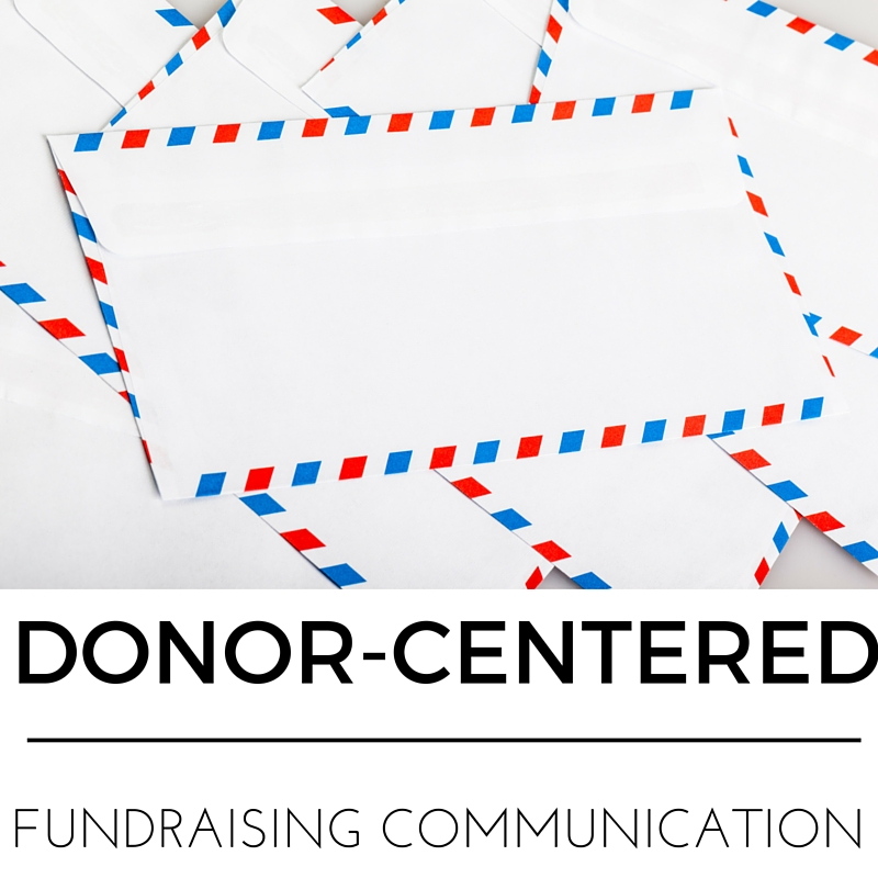 Donor-centered fundraising communication